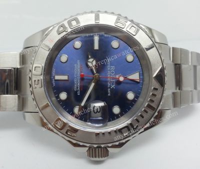 Rolex Yacht-master Stainless Steel Blue Mens watch 40mm